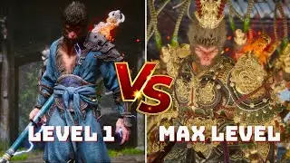 Destined One vs Sun Wukong! Black Myth: Wukong Bullguard Boss Fight
