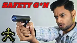 SAFETY GUN || इसे देखते ही दुश्मन गीला कर देगा 😱⚡ Self Defence Gadget