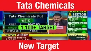 Tata Chemicals Share News Today | Tata Chemicals Latest News | Tata Chemicals share Target news