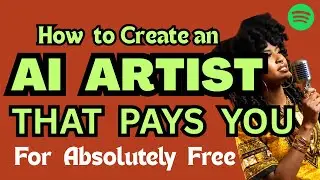 Create AI Artist, Stream on Spotify for Passive Income