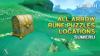 All Arrow Rune Puzzles Locations - Sumeru | Genshin Impact 3.0