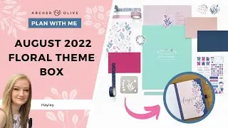 August 2022 PLAN WITH ME | Monthly Bullet Journal Set Up