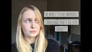 The worst 30 day push up challenge ???