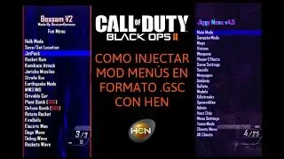 Como Injectar Mods Menús Para BO2 En Formato .gsc Con HEN