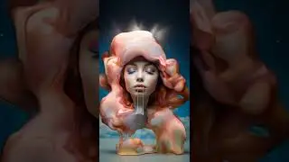 Beautiful Face #aiart #face #female #3d #animation