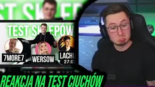 LACHU ogląda TESTUJEMY SKLEPY YOUTUBERÓW #2 WERSOW LACHU NITRO | REAKCJA NA OCENE