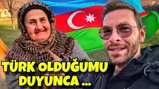 AZERBAYCANLI KADININ TÜRKLERE KARŞI TEPKİSİ! - ŞEKİ VE MİNGEÇEVİR 🇦🇿