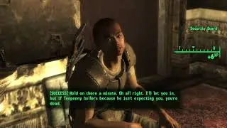 Fallout 3 - Tenpenny's Security Guard Speech Check