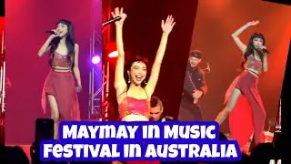 Amakabogera performance ni Maymay grabeng welcome na welcome ng kababayan sa Australia, nakikanta!!