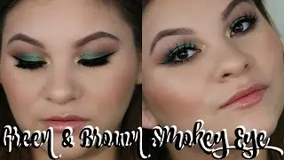 Natasha Denona  Green Brown Palette | Green & Brown Smokey Eye