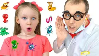 Lisa and Misha learn to wash her hands - useful video for children