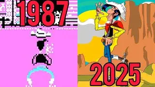 Evolution of Lucky Luke Games (1987-2025) 