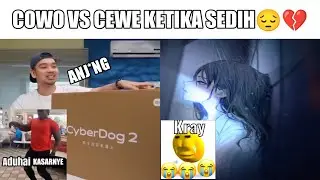 Cewe VS Cowo Ketika Sedih..😔 Hey Topengmu Retak😔💔