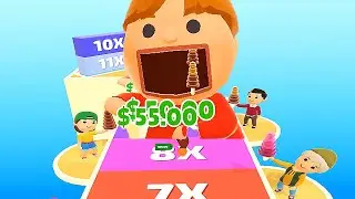 Popsicle Stack  😋🍦🍧🍨 All Levels Gameplay Walkthrough Android,ios max LEVEL 125
