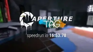 Aperture Tag speedrun in 