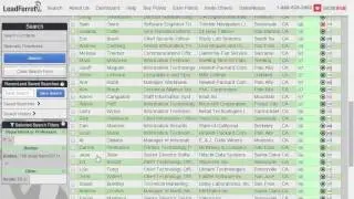 LeadFerret 101 - Search - Target - Download Free B2B Records.