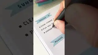 ASMR journaling, filling out my journal #shorts
