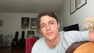 here's an acoustic version of boy on tv (kind of)