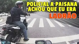 POLICIAL ACHOU QUE EU ERA UM LADRÃO