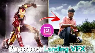 Superhero Landing VFX Editing In Inshot APP|Inshot VFX Video Editing|Landing VFX Video Editing
