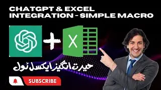 Boost Your Productivity: Integrate ChatGPT and Excel for Smarter Workflows - Simple Macro Urdu/Hindi