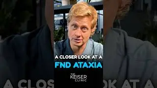 What does a FND Ataxia look like? 