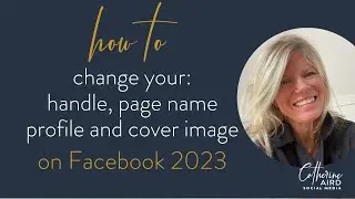 How to change your Facebook page name and handle 2023