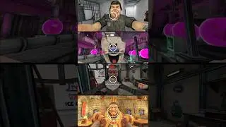 Caught Battle | Mr. Meat 2 Vs Ice Scream 8 Vs Angry King 