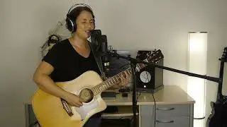 Sandra Poulain - Here Comes The Rain Again - Eurythmics (acoustic cover)