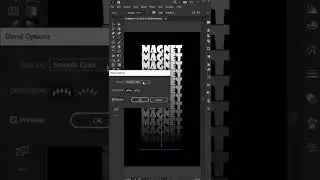 Text Blending in Illustrator - Text Effect - Adobe Illustrator Tutorial | Magnet Academy