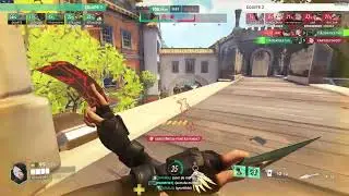 lucio e kiriko bobeando o time inimigo