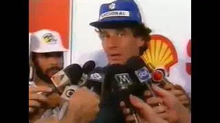 Reportagem - Ayrton Senna comemora aniversário em Interlagos (1991)