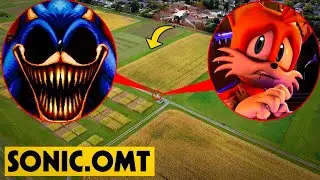 DRONE CATCHES SONIC.OMT & TAILS IN REAL LIFE! (SONIC.OMT ATE TAILS!!) | SONIC.EXE ONE LAST ROUND