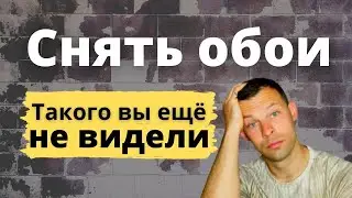 Как снять обои: снимаем не снимаемое