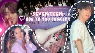SEVENTEEN ODE TO YOU CONCERT IN LA - DINO WAVED AT ME!!!!