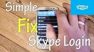 Fix Can't Login to Skype on Samsung or Android after Password Reset Microsoft