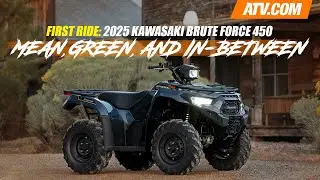 First Ride: 2025 Kawasaki Brute Force 450 Review