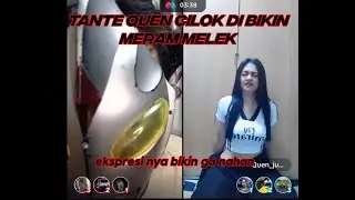 Live hiburan tik tok ‼️Queen colok colok sampe lemes