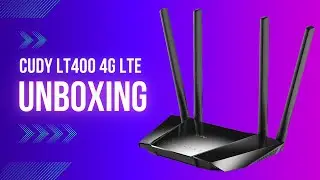 TANI ROUTER LTE NA KARTĘ SIM 4G - UNBOXING CUDY LT400