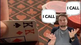 DON'T BLUFF A CALLING STATION... I AM THE STATION! | POKER VLOG #10