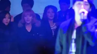 [Fancam/직캠]141024 구미대 대기+리듬타는 AOA