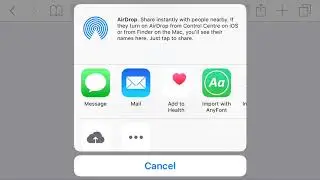 Uploading fonts to iphone and ipad