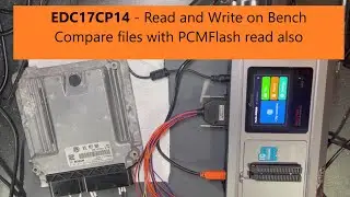 EDC17CP14 Read / Write on Bench mode with Xhorse MultiProg