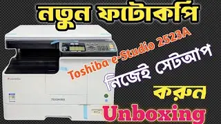 Toshiba e-studio 2523A Photocopy Machine Review & Setup
