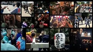 平成26年度菊川祭典 社前祭〜勢揃い式典／昼の部／夜の部