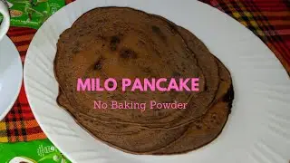 HOW TO MAKE MILO PANCAKE in just 5 Mins | Pancake without Baking Powder| Milo Recipes