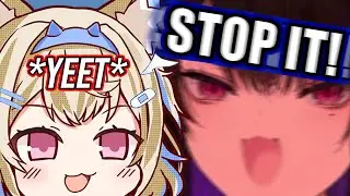 Fuwawa the evil twin goes after Nerissa this time [HololiveEN]