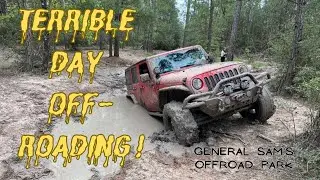 Off-roading Nightmare: A Day Of Chaos At General Sam’s Offroad Park #jeep
