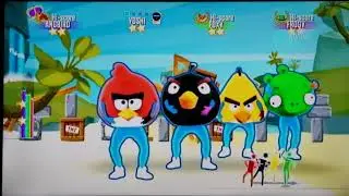 Just Dance 2016 Wii Balkan Blast Remix(Angry Birds)