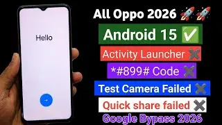 Game Over 🚀 All OPPO Android 15 FRP BYPASS New Method 2026 (Without PC) Google Account Remove 